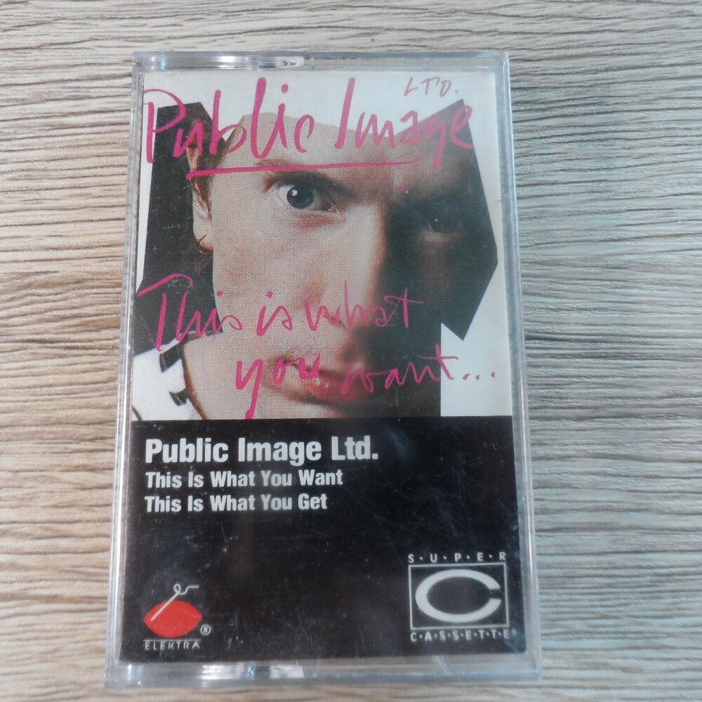 1984 Public Image Ltd. "This Is What You Want This Is What You Get" Cassette